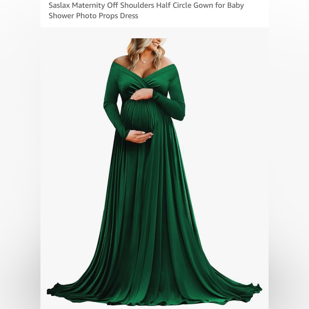 Green Maternity Dress